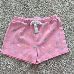 The Beaufort Bonnet Company Pink Bow Pattern Kids Shorts